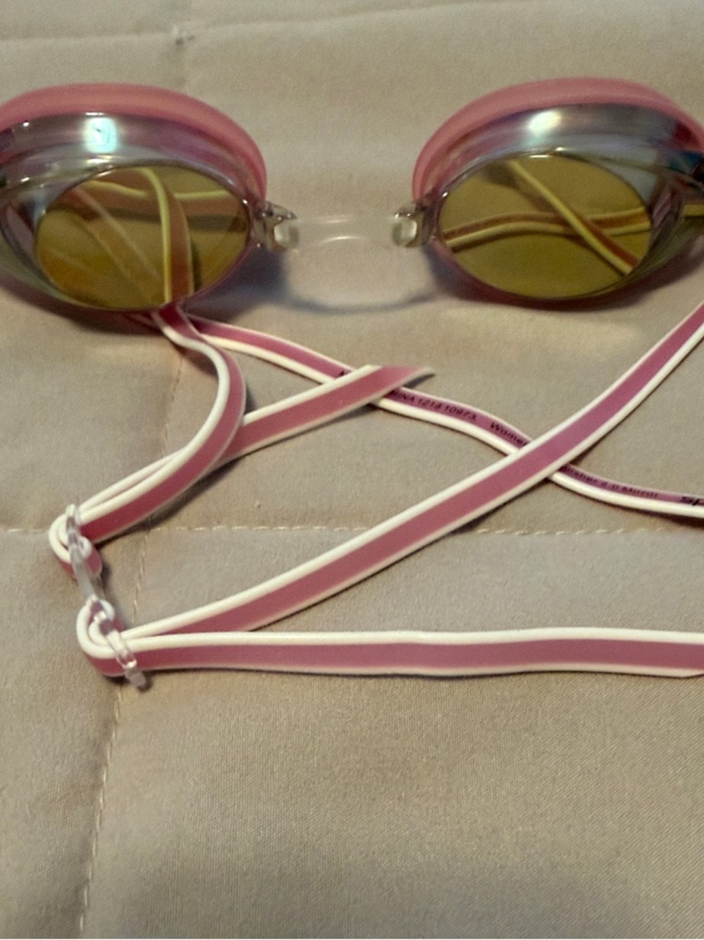Speedo mirror Pink Women's Swim Goggles